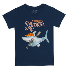 Detroit Tigers Tiny Turnip Youth Shark T-Shirt - MLB