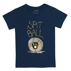 Milwaukee Brewers Tiny Turnip Youth Spit Ball T-Shirt - MLB