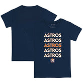Houston Astros Tiny Turnip Youth Stacked T-Shirt - MLB