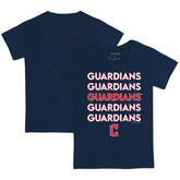 Cleveland Guardians Tiny Turnip Youth Stacked T-Shirt - MLB