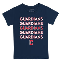 Cleveland Guardians Tiny Turnip Youth Stacked T-Shirt - MLB
