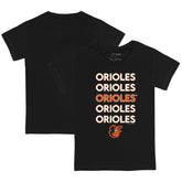Baltimore Orioles Tiny Turnip Youth Stacked T-Shirt - MLB
