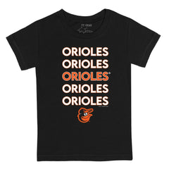 Baltimore Orioles Tiny Turnip Youth Stacked T-Shirt - MLB