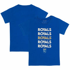 Kansas City Royals Tiny Turnip Youth Stacked T-Shirt - MLB