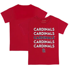 St. Louis Cardinals Tiny Turnip Youth Stacked T-Shirt - MLB