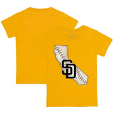San Diego Padres Tiny Turnip Youth State Outline T-Shirt - MLB