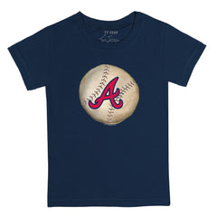Atlanta Braves Tiny Turnip Youth Stitched Baseball T-Shirt - MLB