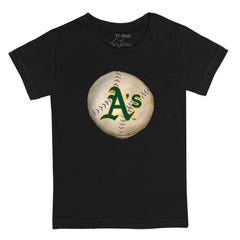 Athletics Tiny Turnip Youth Stitched Baseball T-Shirt - MLB