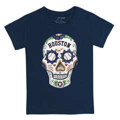 Houston Astros Tiny Turnip Youth Sugar Skull T-Shirt - MLB