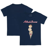 Atlanta Braves Tiny Turnip Youth Triple Scoop T-Shirt - MLB