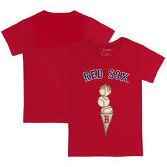 Boston Red Sox Tiny Turnip Youth Triple Scoop T-Shirt - MLB