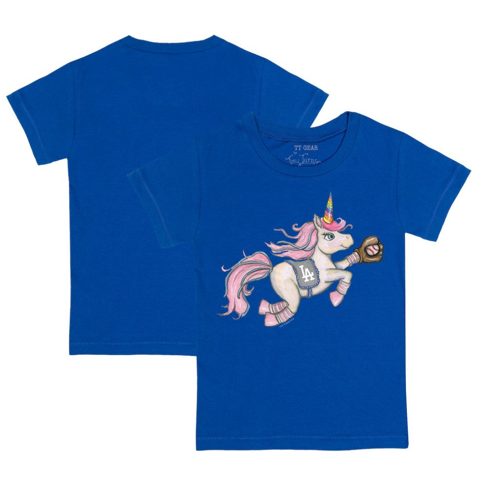 Los Angeles Dodgers Tiny Turnip Youth Unicorn T-Shirt - MLB