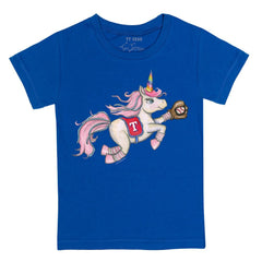 Texas Rangers Tiny Turnip Youth Unicorn T-Shirt - MLB