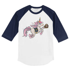 Milwaukee Brewers Tiny Turnip Youth Unicorn 3/4-Sleeve Raglan T-Shirt - MLB