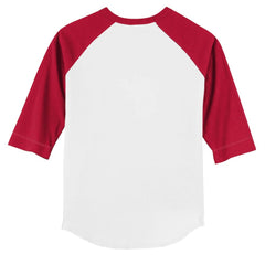 Boston Red Sox Tiny Turnip Youth Unicorn 3/4-Sleeve Raglan T-Shirt - MLB
