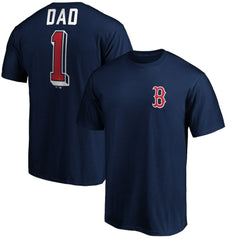 Boston Red Sox Number One Dad T-Shirt - MLB