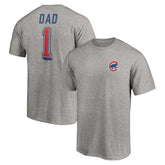 Chicago Cubs Number One Dad T-Shirt - MLB