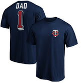 Minnesota Twins Number One Dad T-Shirt - MLB