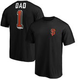 San Francisco Giants Number One Dad T-Shirt - MLB