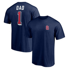 St. Louis Cardinals Number One Dad T-Shirt - MLB