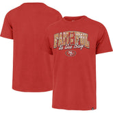 San Francisco 49ers '47 Regional Franklin T-Shirt Scarlet | 47 brand