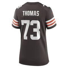 Joe Thomas Cleveland Browns Women's Retired Game Player Jersey Brown | Nike for Sale