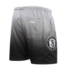 Brooklyn Nets Pro Standard Ombre Mesh Shorts Black/Gray - NBA