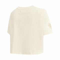 Brooklyn Nets Pro Standard Women's Neutral Boxy Crop T-Shirt Cream - NBA