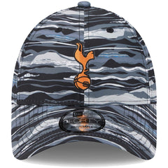 Tottenham Hotspur New Era Wave All Over Print 9FORTY Adjustable Hat Black | New Era Online