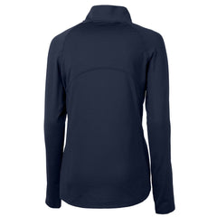 Cleveland Guardians Cutter & Buck Women's Americana Logo Adapt Eco Knit Stretch Recycled Half-Zip Pullover Top - MLB