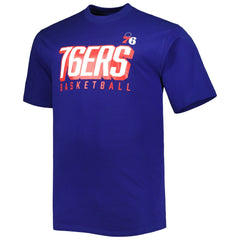Philadelphia 76ers Big & Tall Two-Pack T-Shirt Set Royal/White - NBA