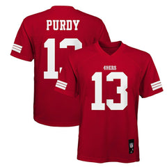 Brock Purdy San Francisco 49ers Youth Replica Player Jersey Scarlet | NFL
