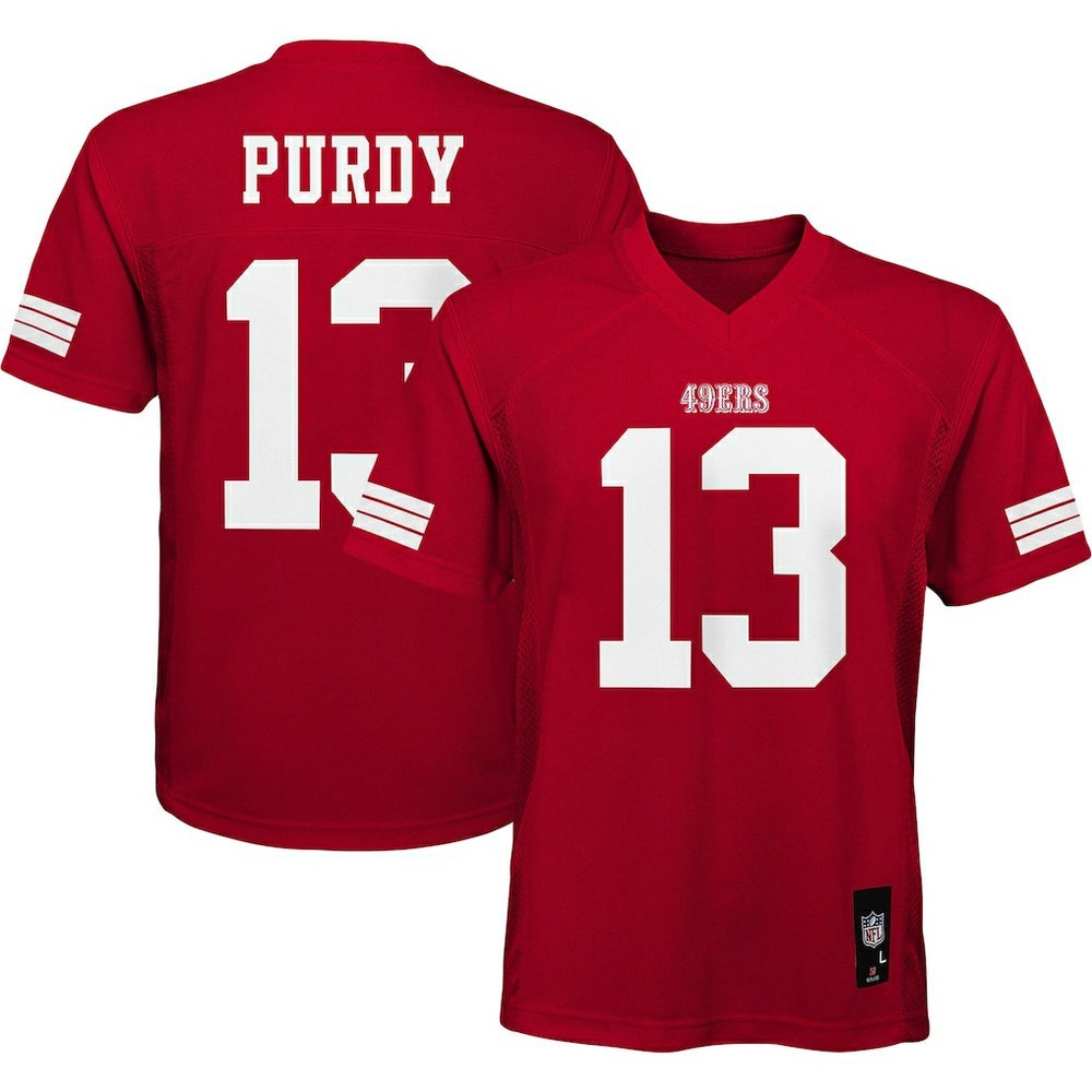 Brock Purdy San Francisco 49ers Preschool Replica Player Jersey Scarlet | NFL