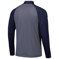 Detroit Tigers Levelwear Charter Striped Raglan Quarter-Zip Top - MLB