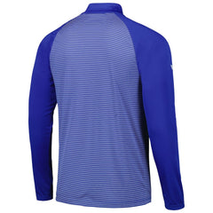 Chicago Cubs Levelwear Charter Striped Raglan Quarter-Zip Top - MLB