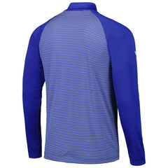 Los Angeles Dodgers Levelwear Charter Striped Raglan Quarter-Zip Top - MLB