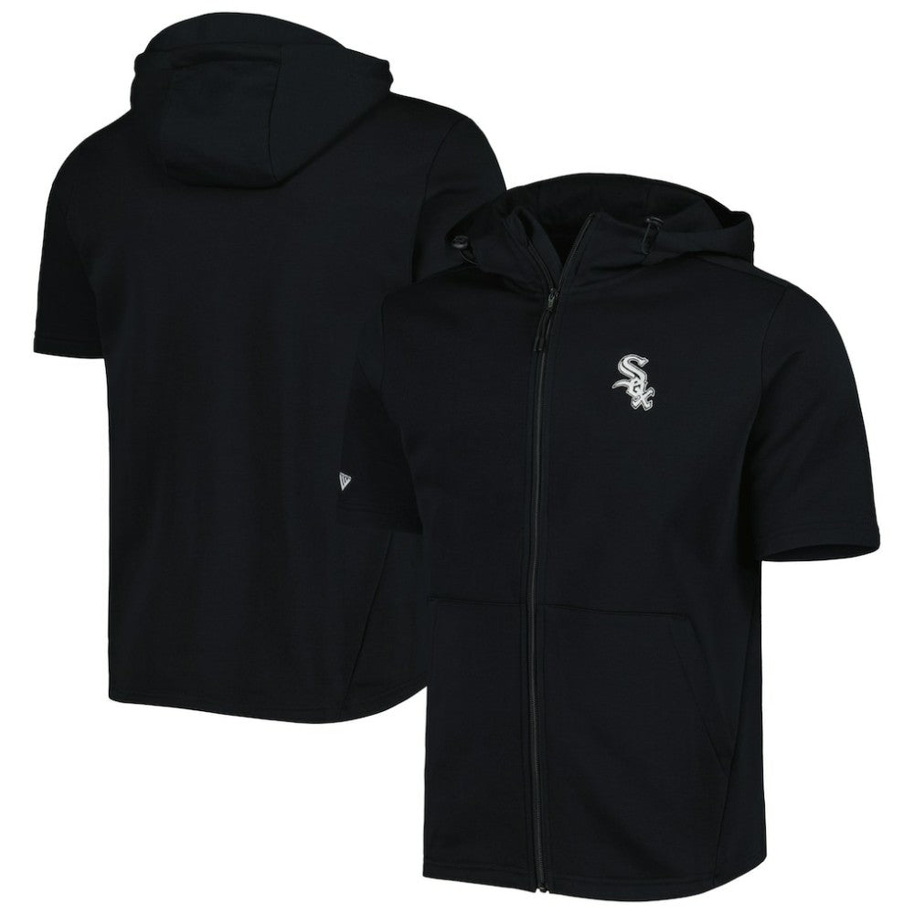 Chicago White Sox Levelwear Recruit Full-Zip Short Sleeve Hoodie - MLB