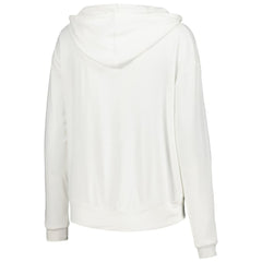 Chicago Blackhawks Concepts Sport Women's Accord Hacci Long Sleeve Hoodie Top - White - NHL