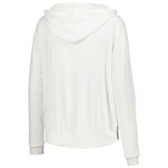 Washington Capitals Concepts Sport Women's Accord Hacci Long Sleeve Hoodie Top - White - NHL