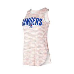 New York Rangers Concepts Sport Women's Sunray Multicolor Tri-Blend Tank Top - NHL