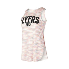 Philadelphia Flyers Concepts Sport Women's Sunray Multicolor Tri-Blend Tank Top - NHL