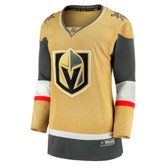 Vegas Golden Knights Fanatics Women's Home Breakaway Jersey - Gold - NHL