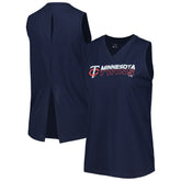 Minnesota Twins Levelwear Women's Paisley Chase V-Neck Tank Top - MLB