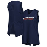 Houston Astros Levelwear Women's Paisley Chase V-Neck Tank Top - MLB