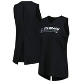 Colorado Rockies Levelwear Women's Paisley Chase V-Neck Tank Top - MLB