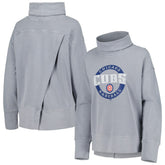 Chicago Cubs Levelwear Women's Sunset Farm Team Pullover Sweatshirt - MLB
