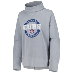 Chicago Cubs Levelwear Women's Sunset Farm Team Pullover Sweatshirt - MLB