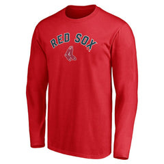Boston Red Sox Personalized Cooperstown Collection Winning Streak Long Sleeve T-Shirt - MLB