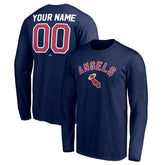 California Angels Personalized Cooperstown Collection Winning Streak Long Sleeve T-Shirt - MLB