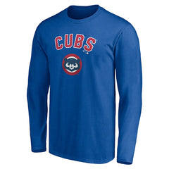 Chicago Cubs Personalized Cooperstown Collection Winning Streak Long Sleeve T-Shirt - MLB